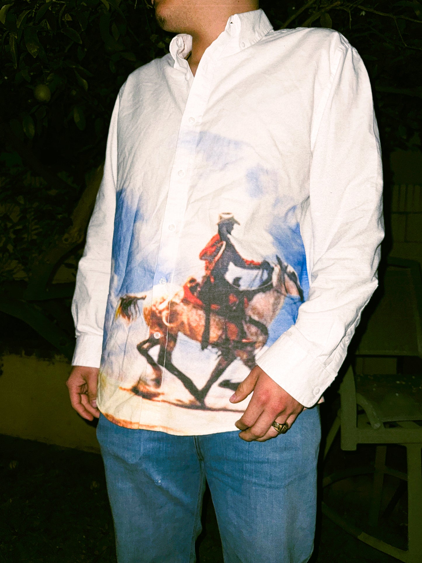 Sun Rider Button Up Collared Shirt