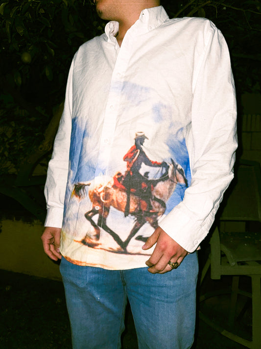 Sun Rider Button Up Collared Shirt