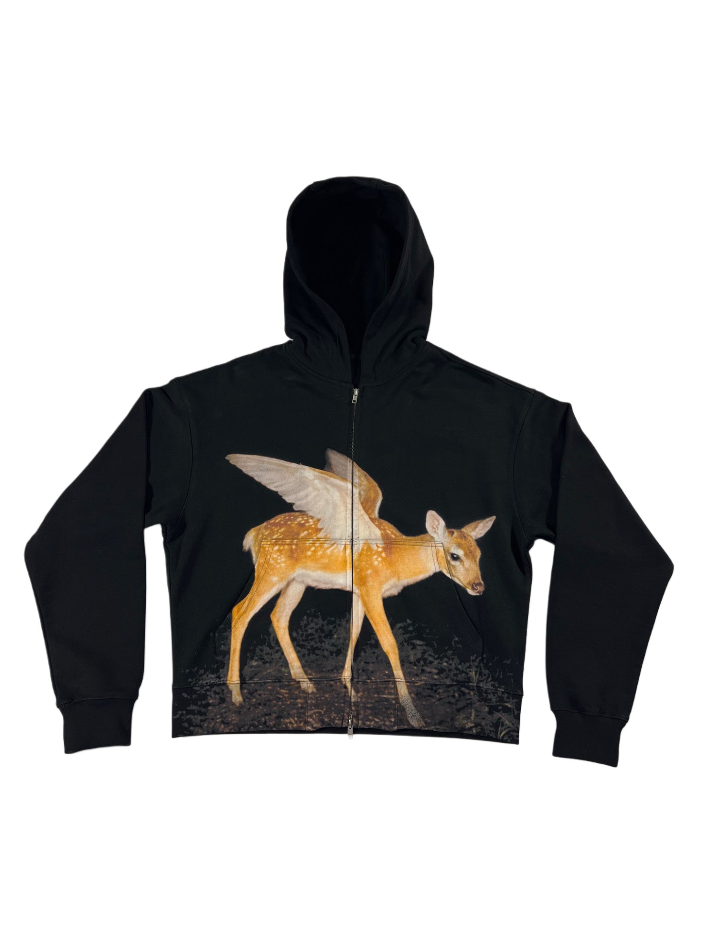 Angel Doe Zip Up Sweatshirt